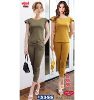 Set Bộ Nữ Chất Thun Lụa Cao Cấp_B3355 SIZE 2XL