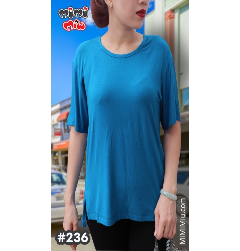 Áo Thun Cotton 4 Chiều Cao Cấp Thoáng Mát - T-Shirt - 236